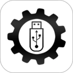 usb tools (format, wipe...etc) android application logo